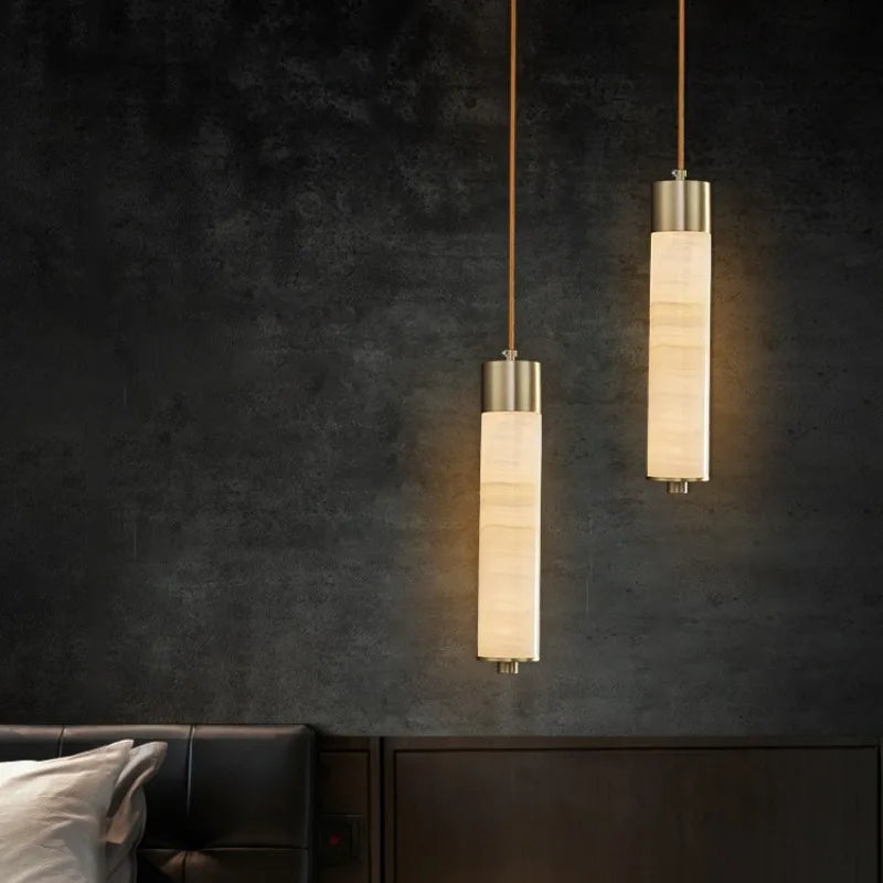 Elira - Spanish Stone Pendant Light