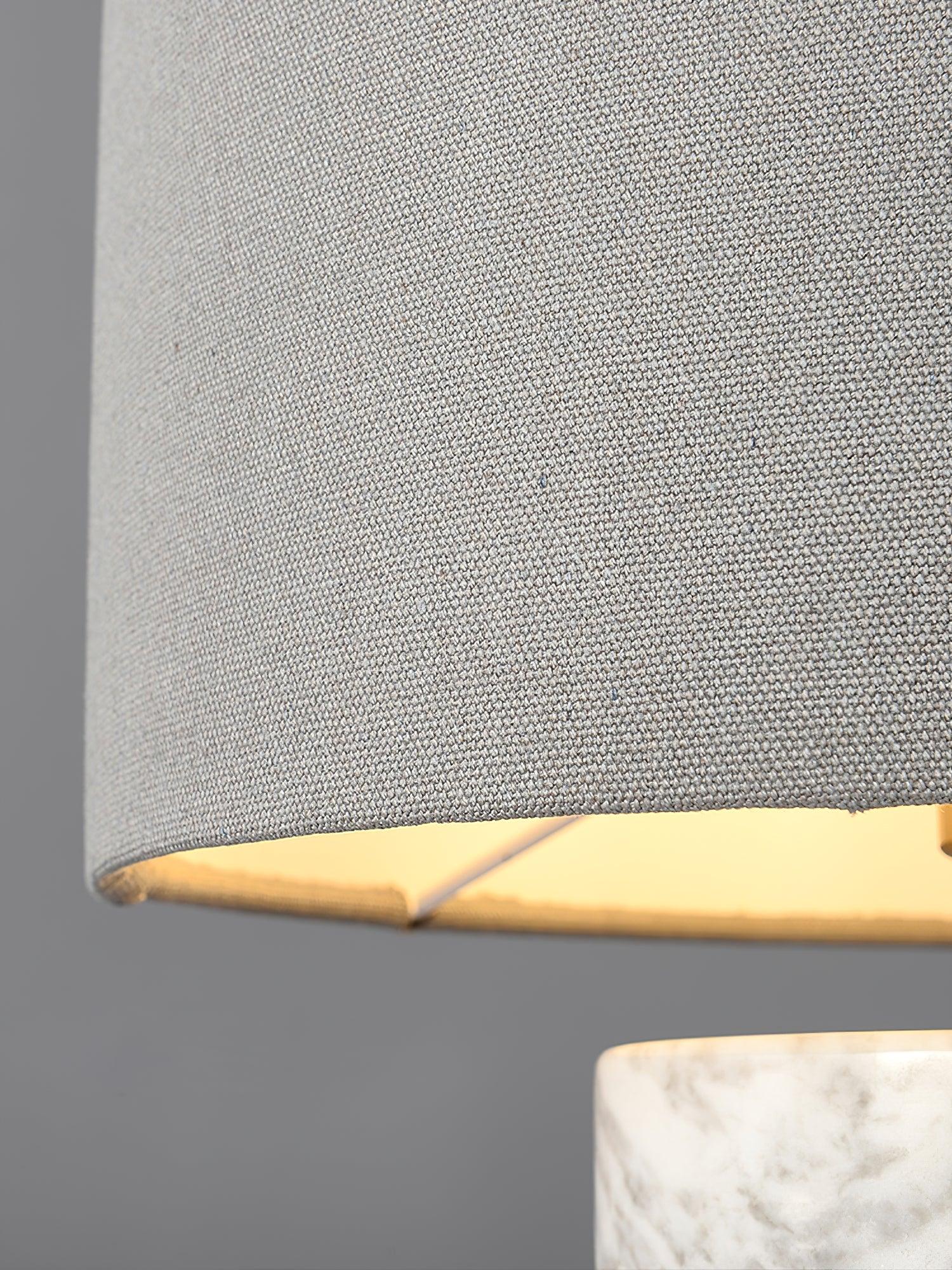 Gremora - Green Marble Table Lamp Inline Switch