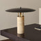 Elara – Modern Table Lamp with Black Shade and Metal Base