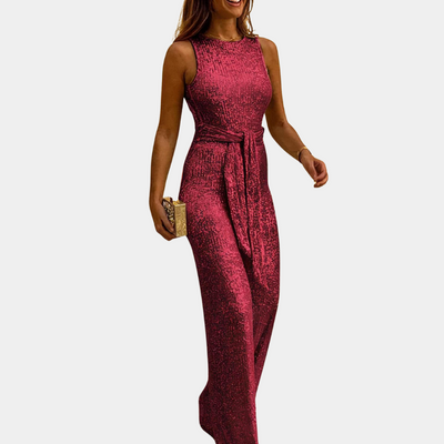 Sophie | Glitter dames jumpsuit