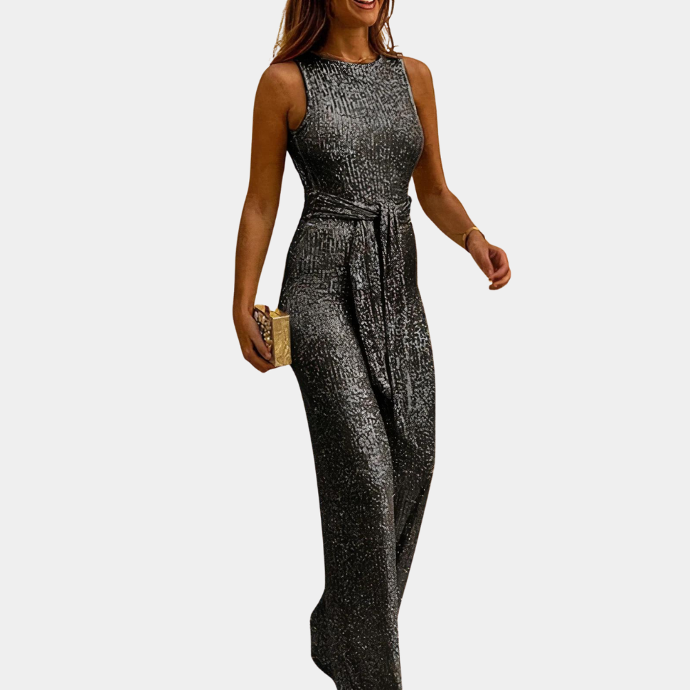 Sophie | Glitter dames jumpsuit