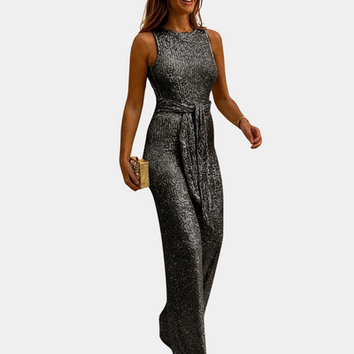 Sophie | Glitter dames jumpsuit