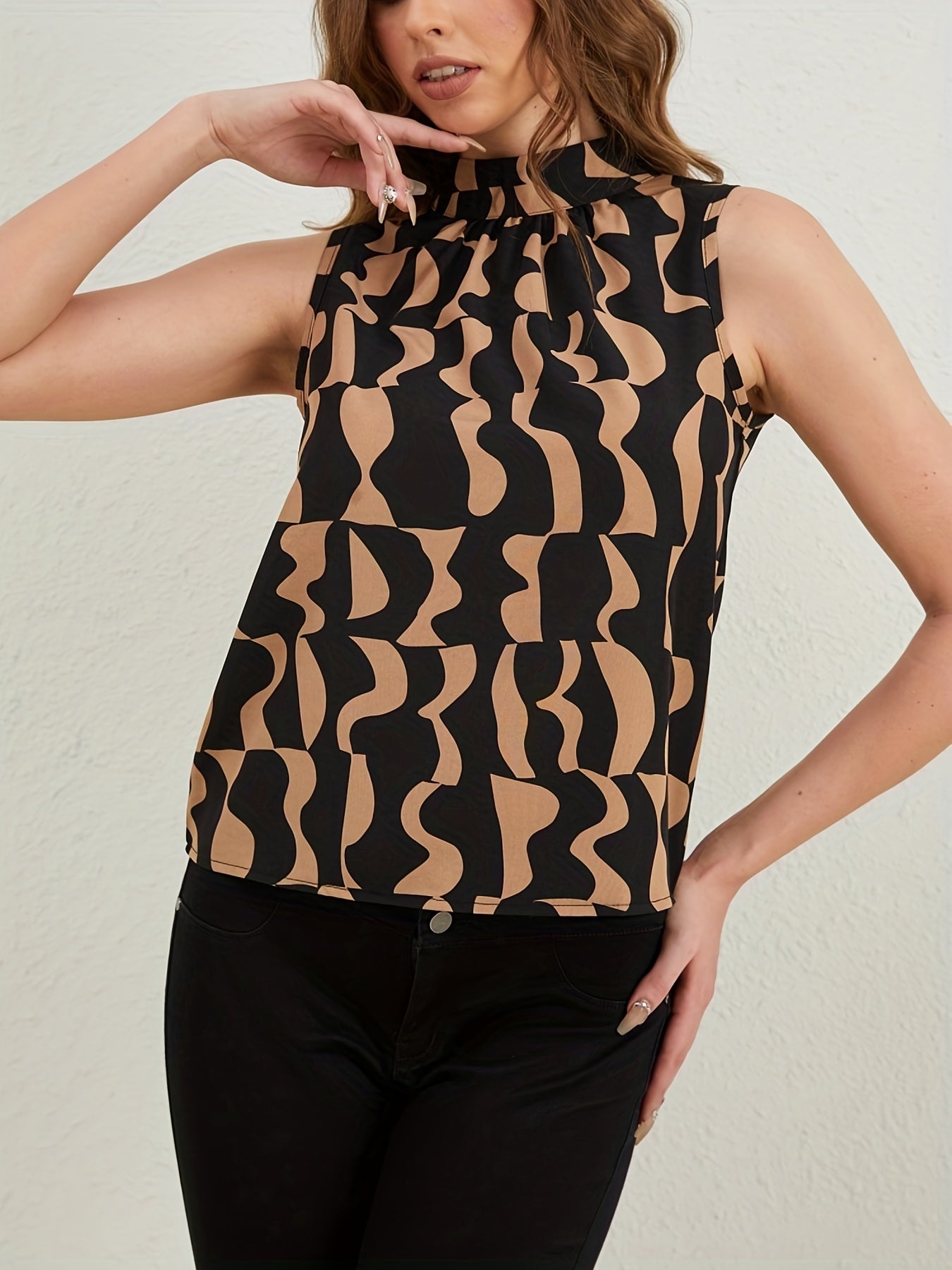 Helivara - Sleeveless Blouse
