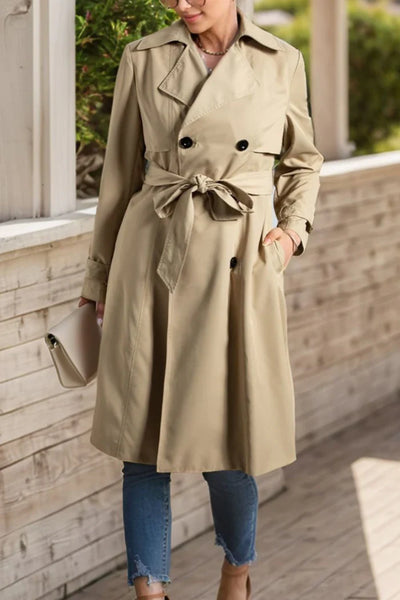 Myla | Stijlvolle Trenchcoat met Tailleband voor Dames