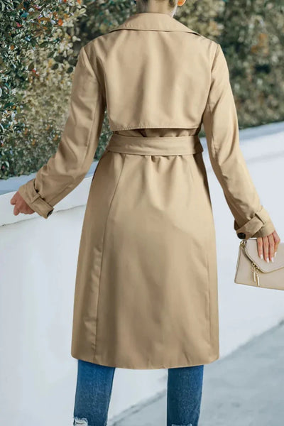 Myla | Stijlvolle Trenchcoat met Tailleband voor Dames