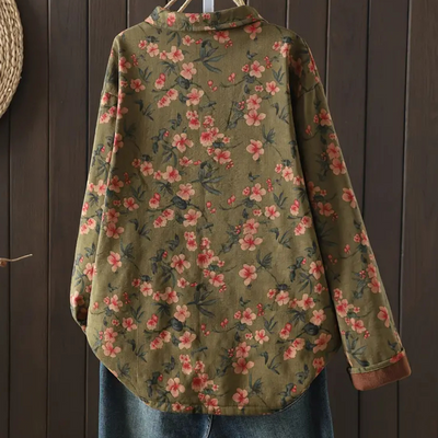 KIANNA - Luxury Floral Shirt for Women