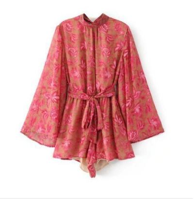 Marisse - Elegant Backless Romper