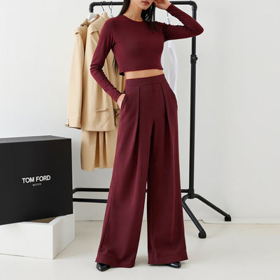 Nathalia | Stijlvol Tweedelig Set met Elegante Pasvorm