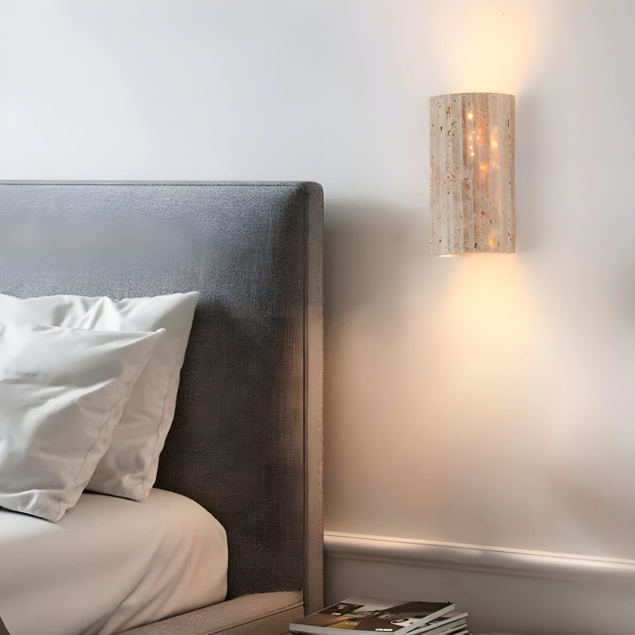Cireon - Natural Stone LED Wall Sconce Light