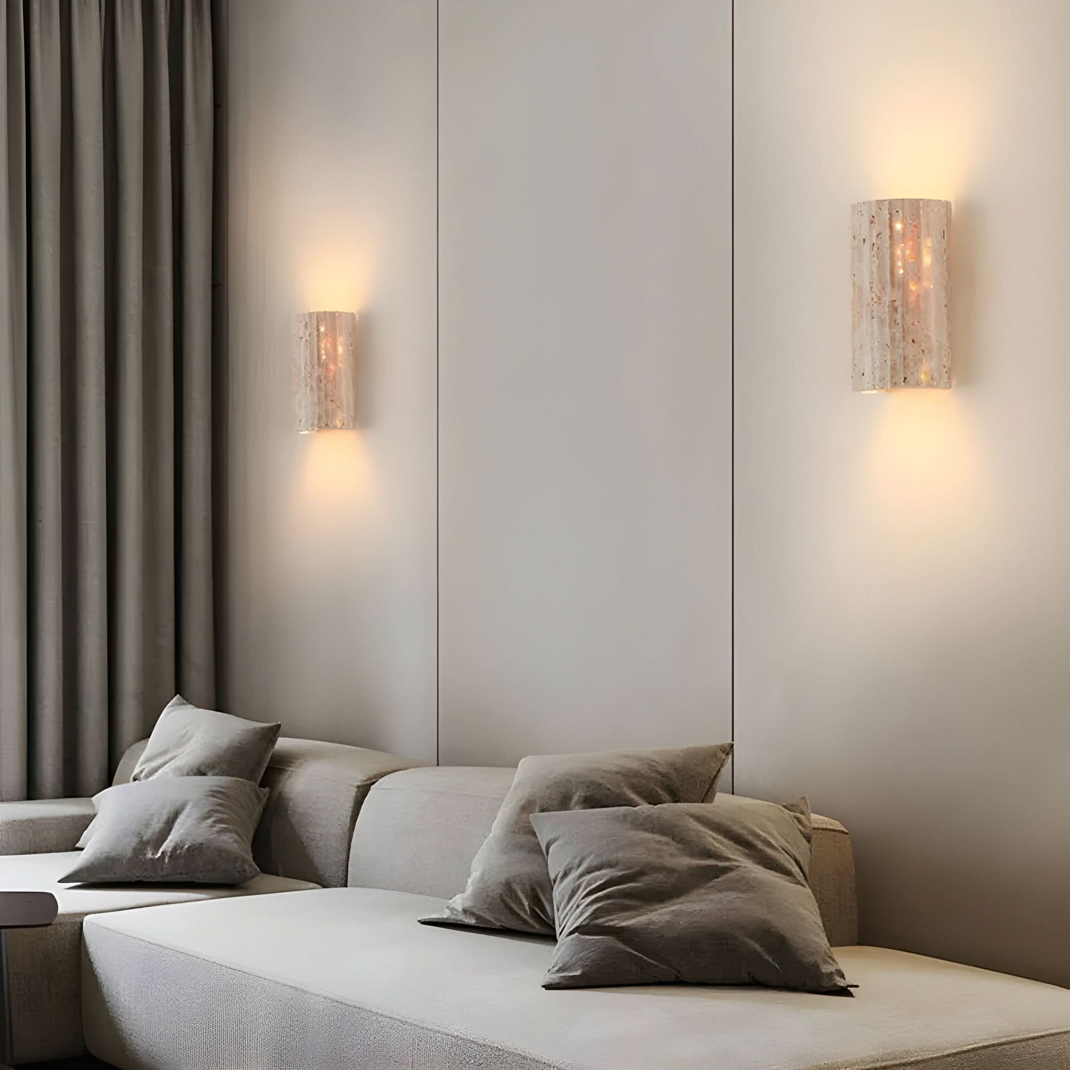 Cireon - Natural Stone LED Wall Sconce Light