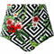Finja - Summer Women's High Waist Bikini Bottoms Floral Swimwear 
