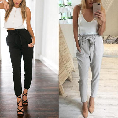 Eleanor - High-waisted harem pants