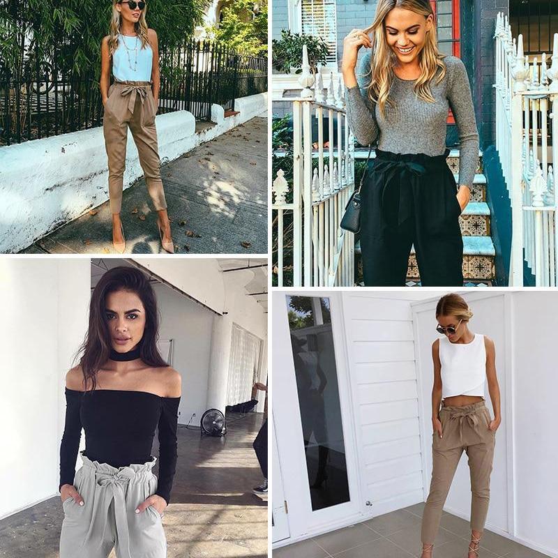 Eleanor - High-waisted harem pants