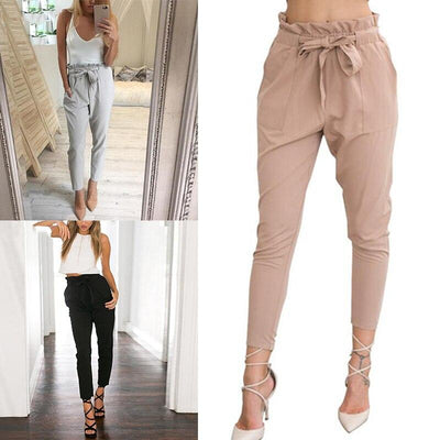 Eleanor - High-waisted harem pants