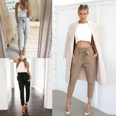 Eleanor - High-waisted harem pants