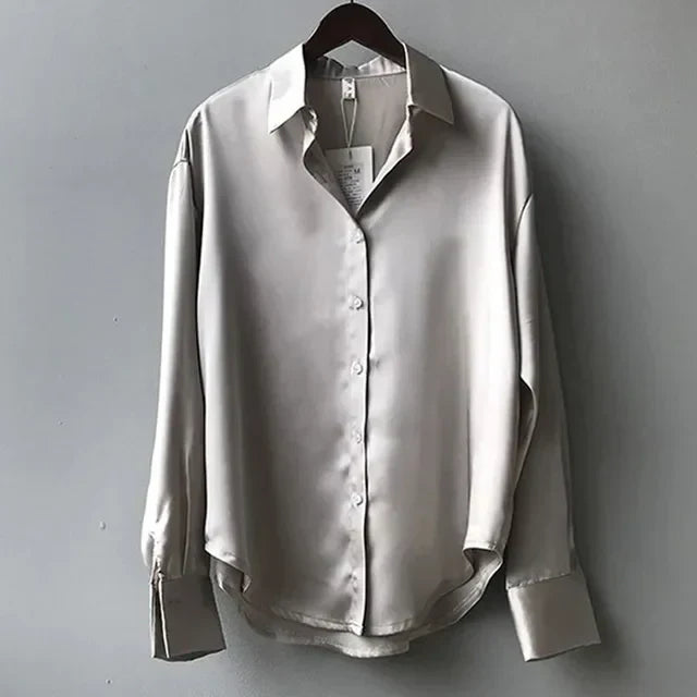 Celeste - Satijnen Blouse