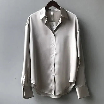 Celeste - Satijnen Blouse