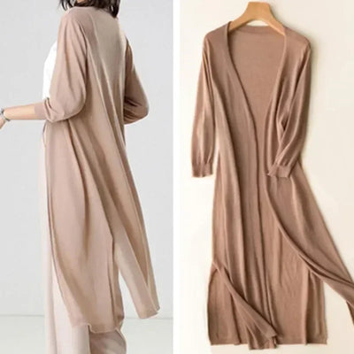 Junae - Lightweight Elegant Long Cardigan