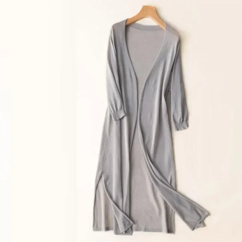 Junae - Lightweight Elegant Long Cardigan