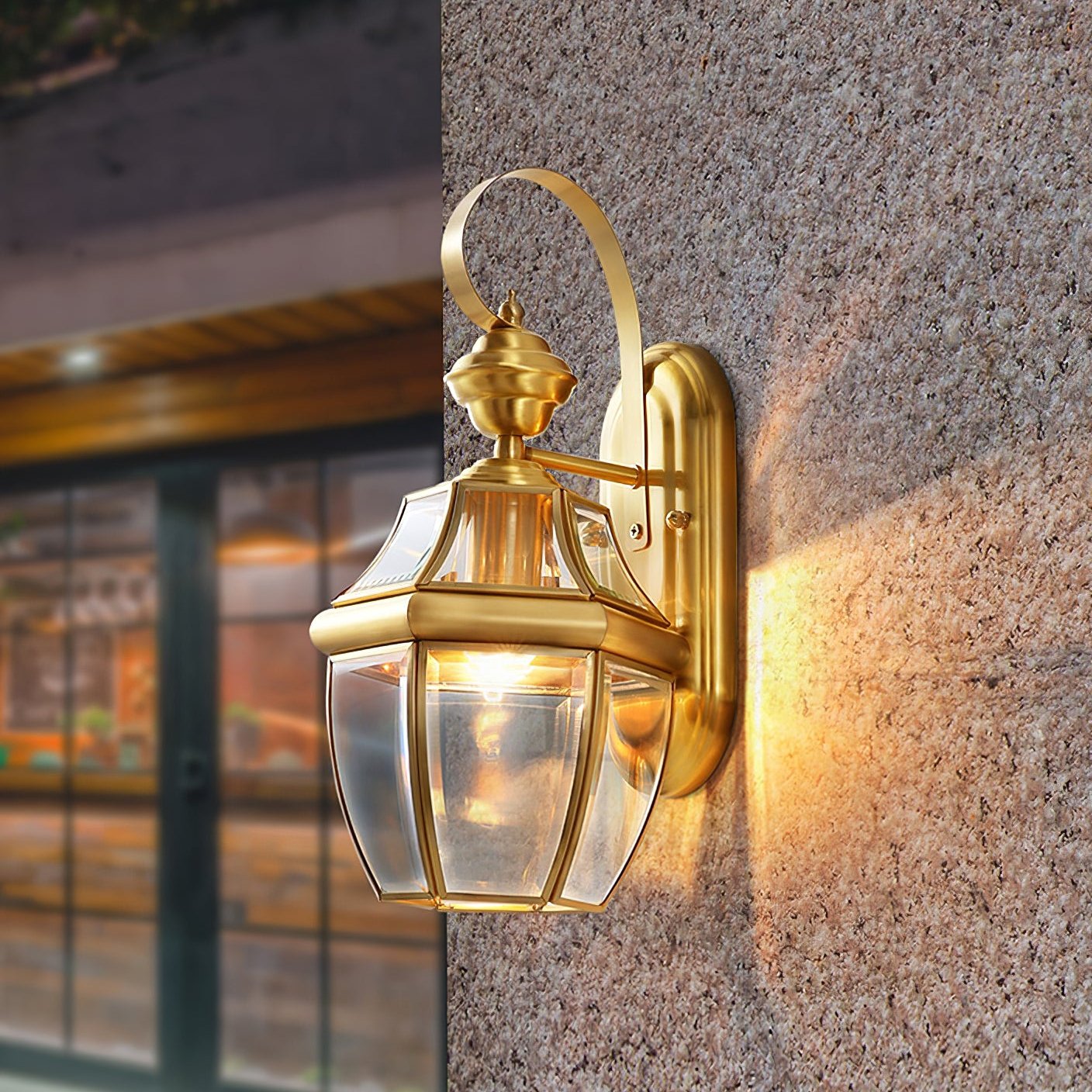 Ardelyn - Retro IP65 Waterproof Outdoor Lantern Wall Light
