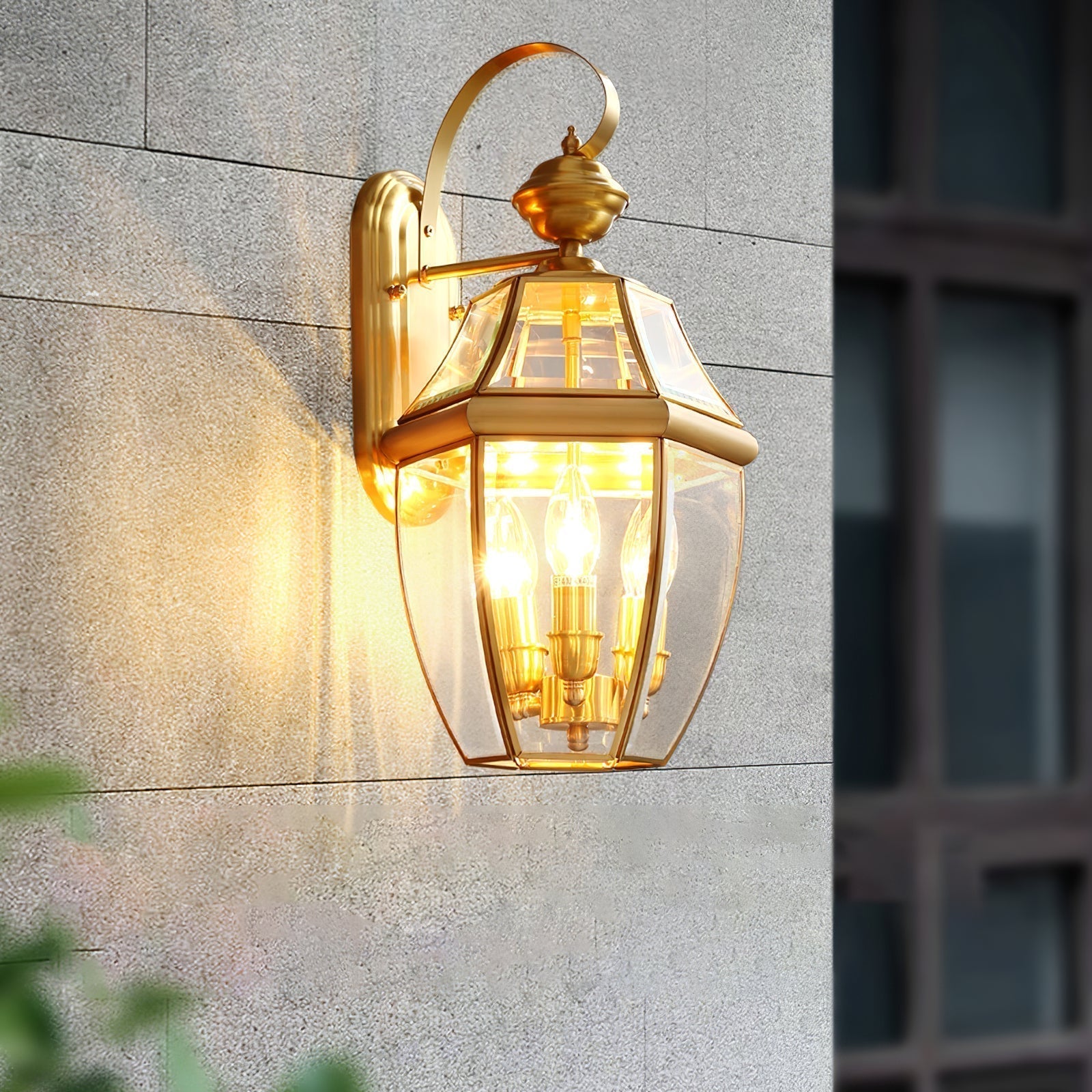 Ardelyn - Retro IP65 Waterproof Outdoor Lantern Wall Light