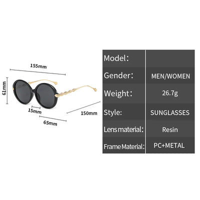Octavia – Ronde Zonnebril Voor Dames – Stijlvol & Licht