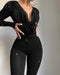 Noëlle - Glamoureuze Jumpsuit met Sterrenprint
