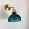 Velorn – Nordic Brass Glass Dome Wall Sconce Lamp 1 Light
