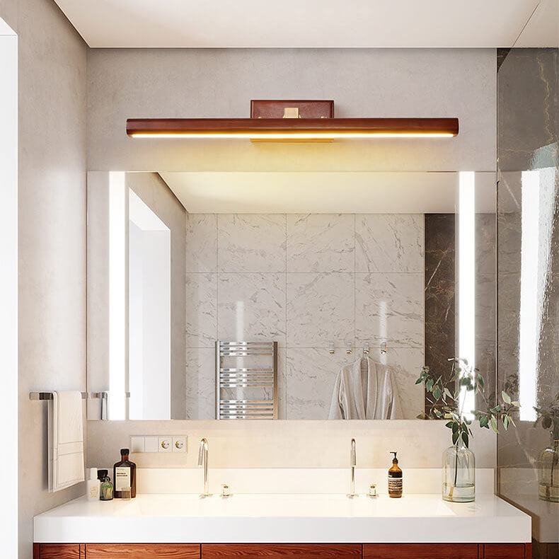 Walnora – Nordic Walnut Cylinder LED Wall Sconce 1 Light
