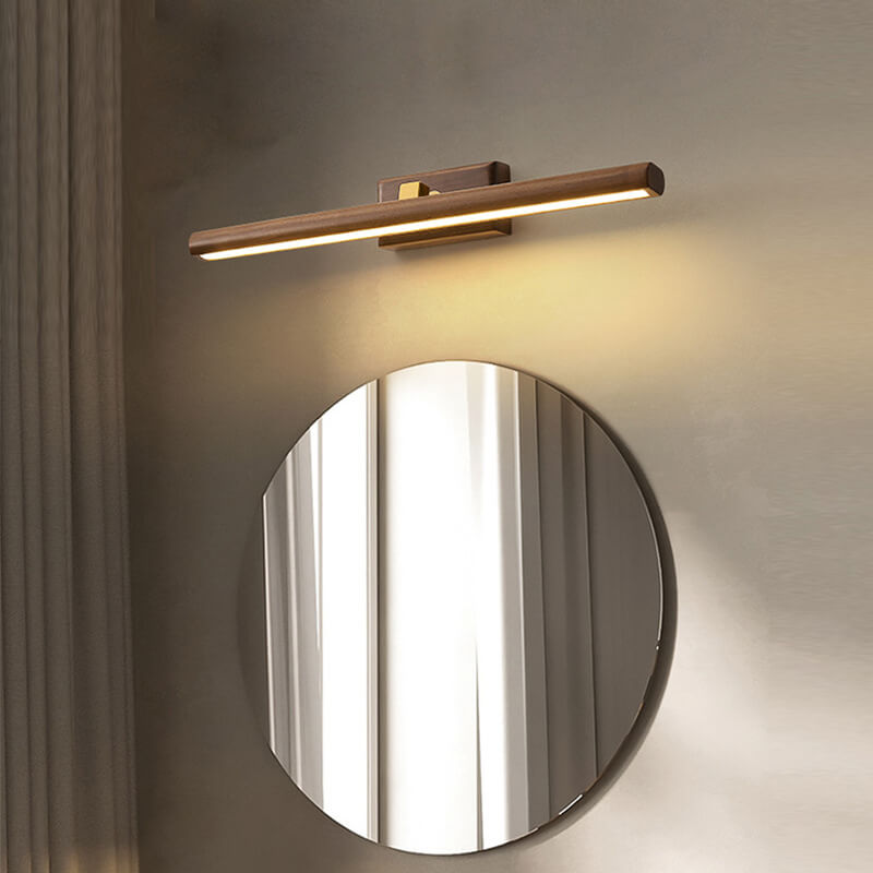 Walnora – Nordic Walnut Cylinder LED Wall Sconce 1 Light