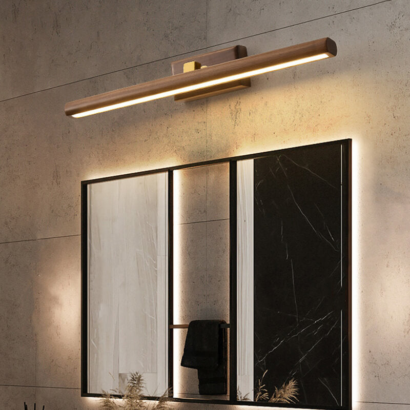 Walnora – Nordic Walnut Cylinder LED Wall Sconce 1 Light
