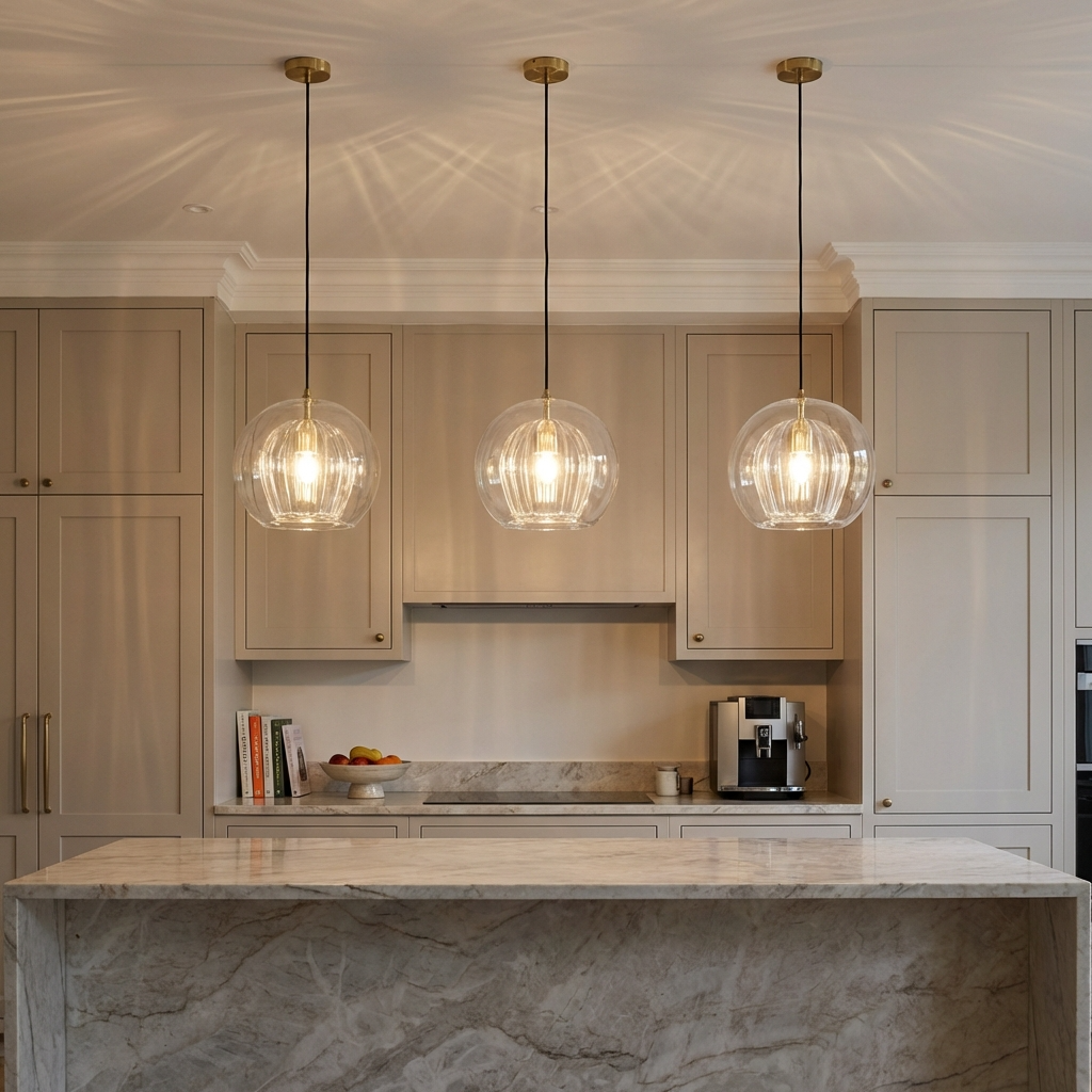 Liorna - Nordic Spherical Glass Pendant Light