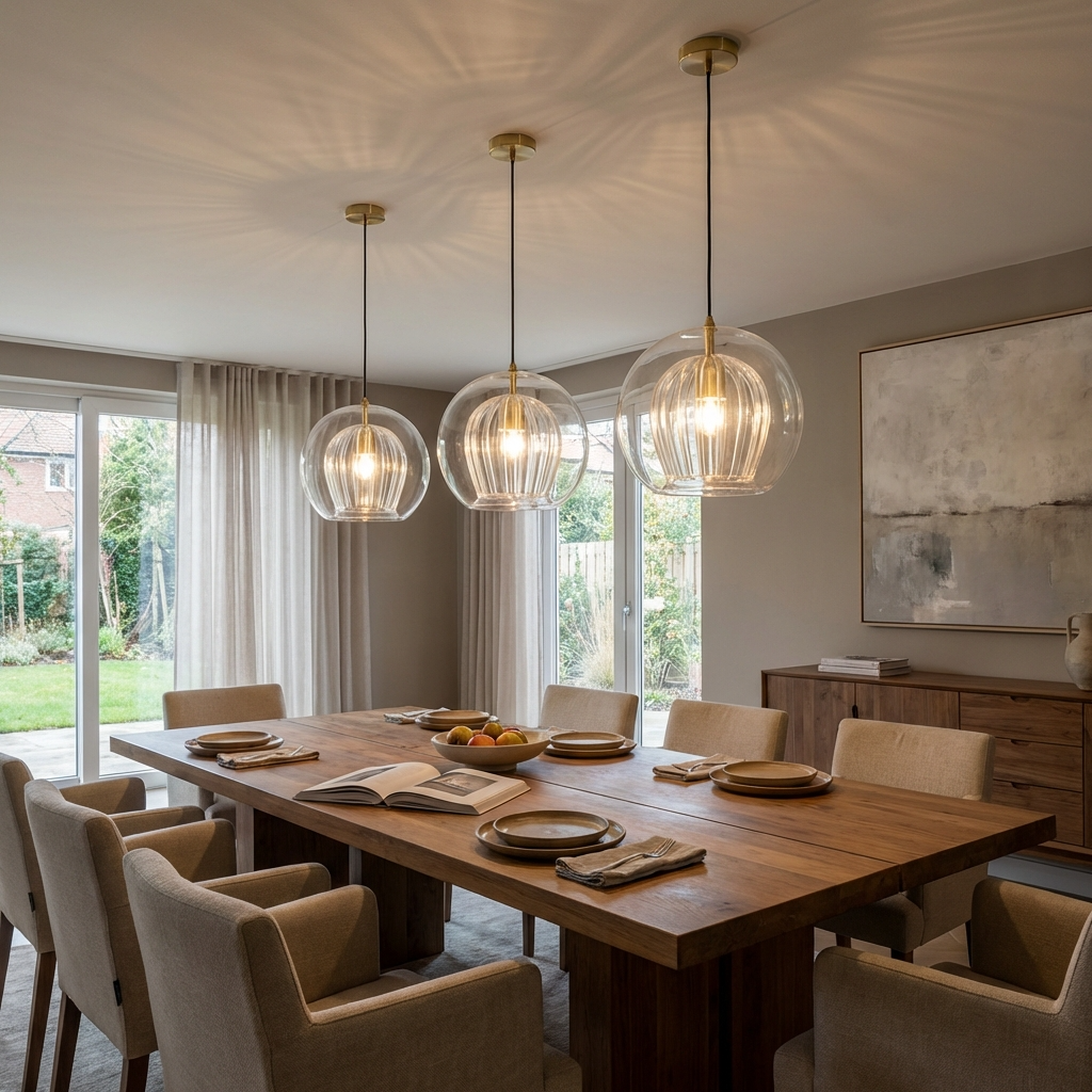 Liorna - Nordic Spherical Glass Pendant Light