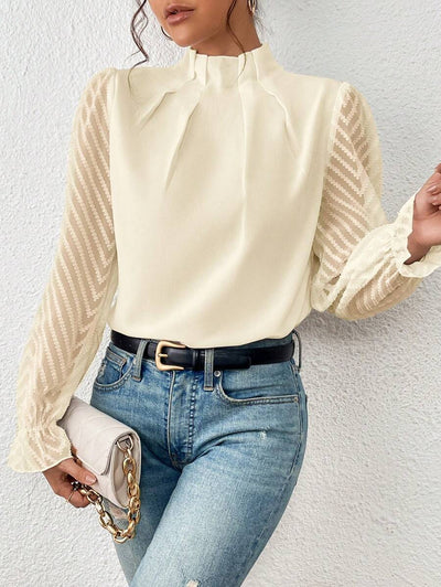 Malou - Elegante Mouwen Blouse voor Vrouwen