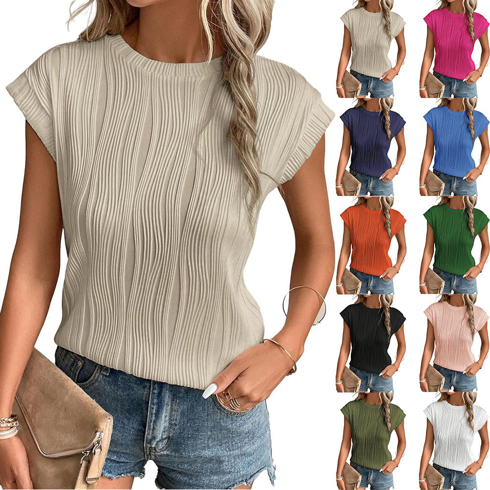Aurelina - Casual Rond Hals Tops voor Vrouwen
