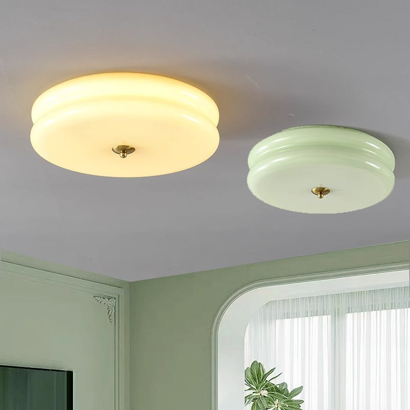 Celmora - Art Deco Vintage Glass Ceiling Light