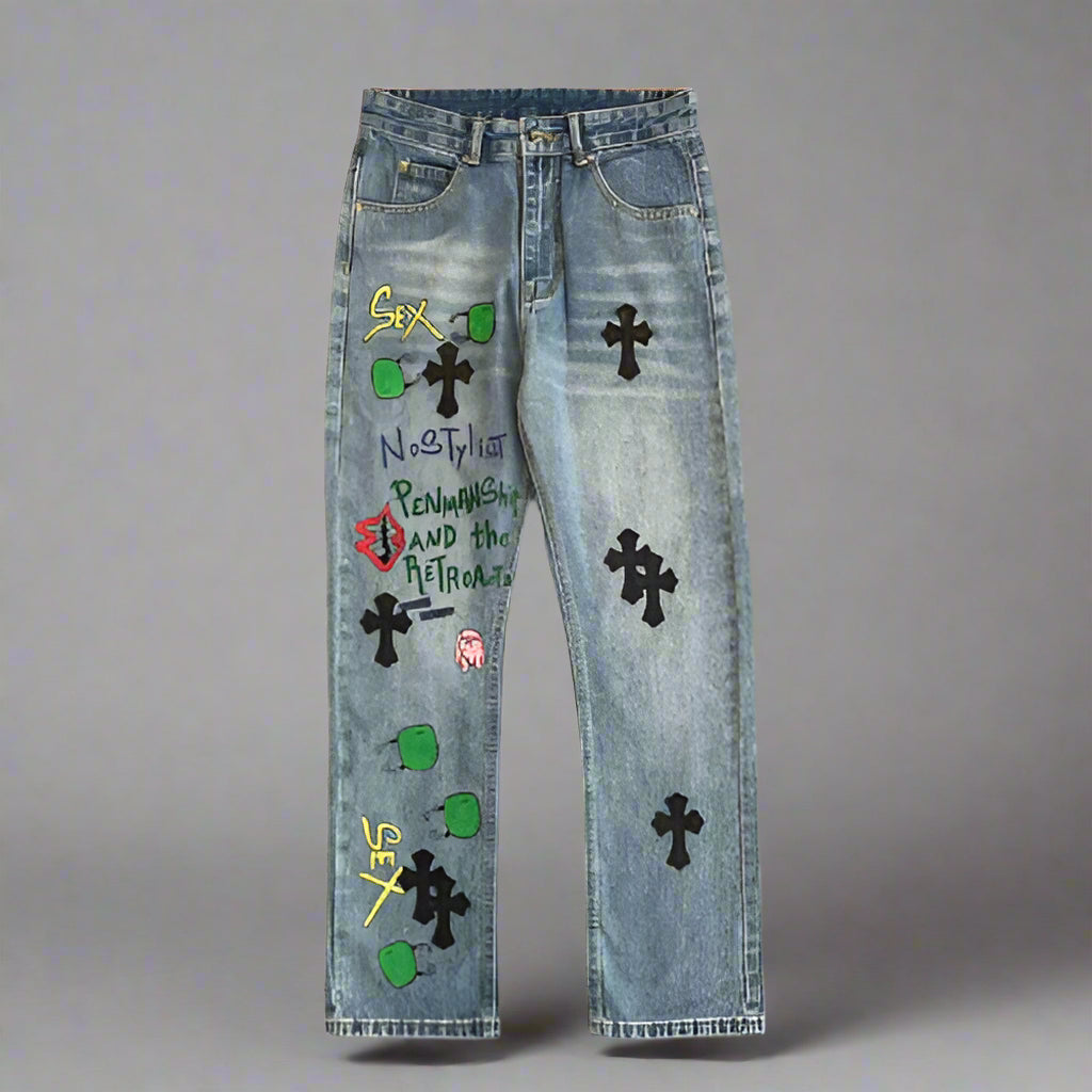 Oversized Y2K Jeans – Een Modieuze Tijdreis naar de 2000's