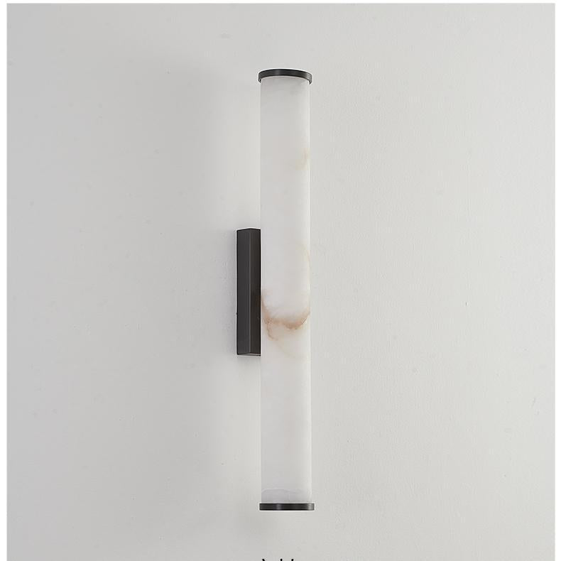 Velorien – Modern Minimalist Marble Copper LED Wall Sconce 1 Light