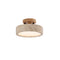 Travara - Travertine LED Ceiling Light