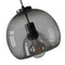 Velorienna – Minimalist Smoked Glass Dome Pendant Light