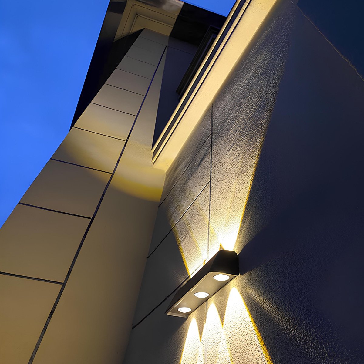 Aurivex - Solar LED Wall Light Warm White Outdoor