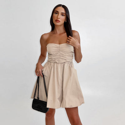 Denise - Tube Top Dress Female Fashion Waist