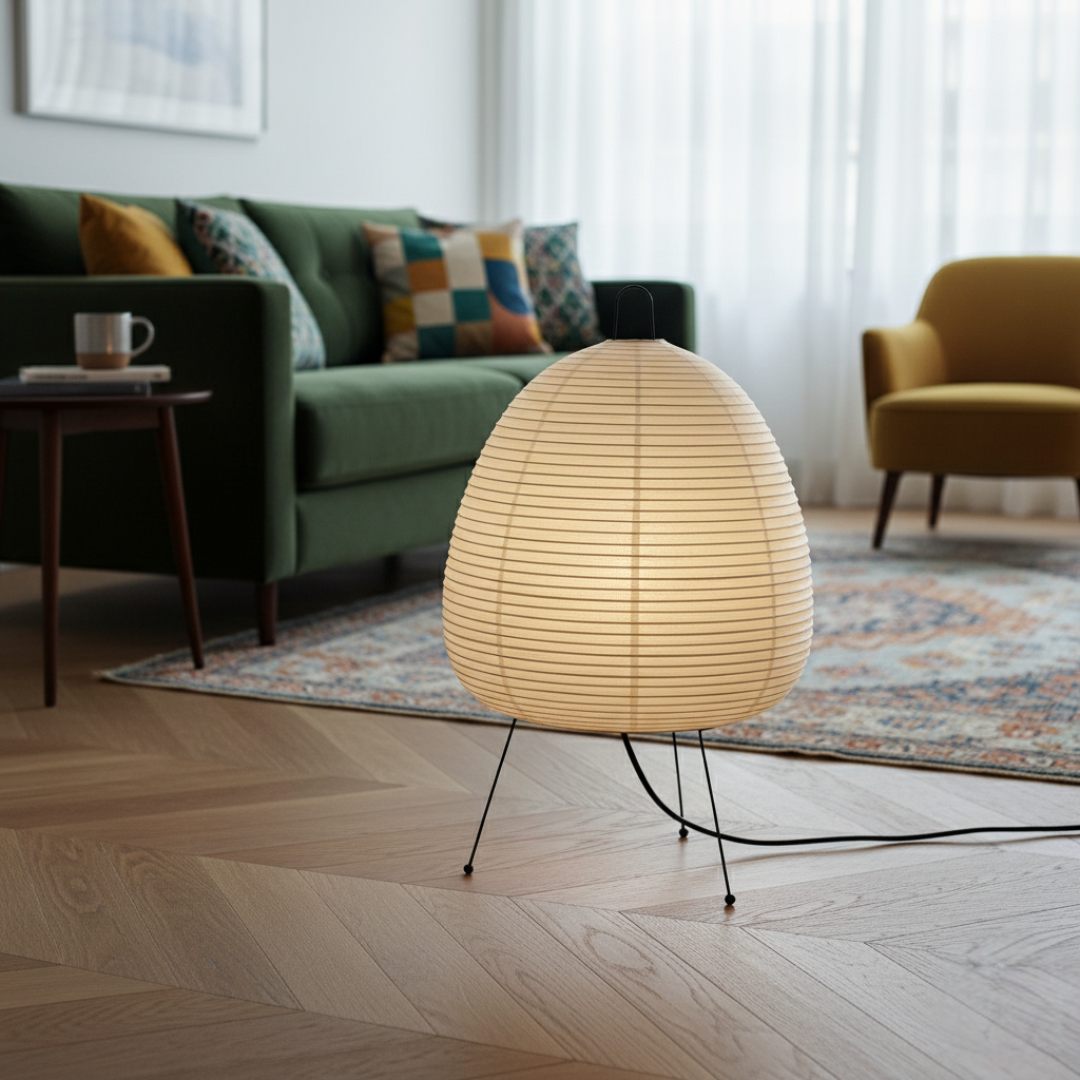 Verice – Japanese Rice Paper Floor Lamp