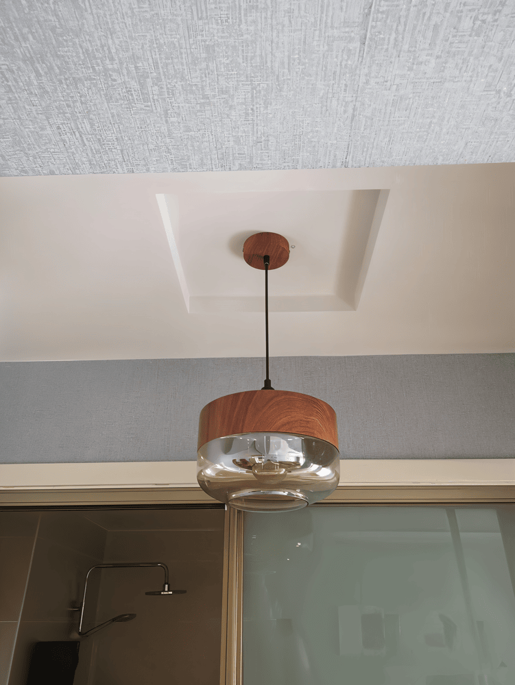 Nelyn – Retro Glass Pendant Light Height Adjustable