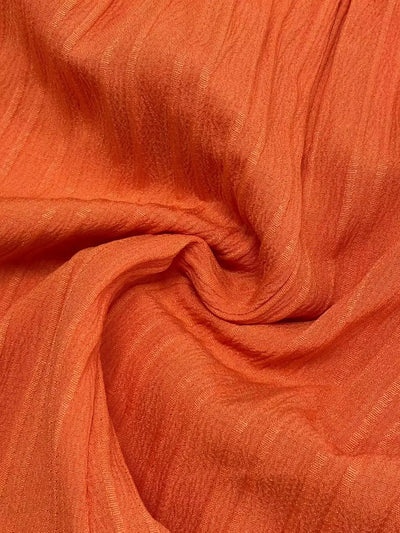 Angelina - trendy gesmokte oranje jumpshort