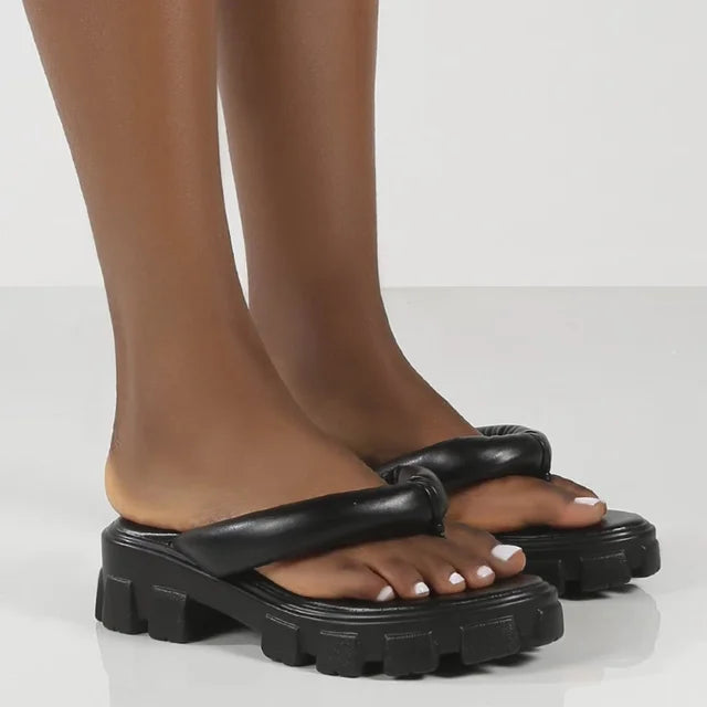 Valentina - Beach shoes with thick soles