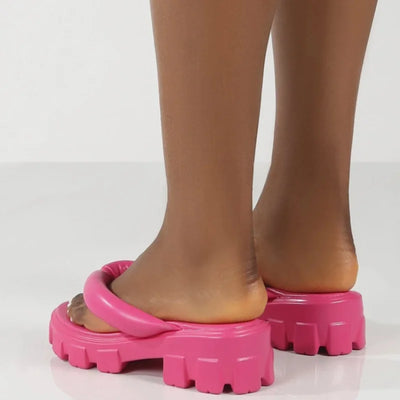 Valentina - Beach shoes with thick soles