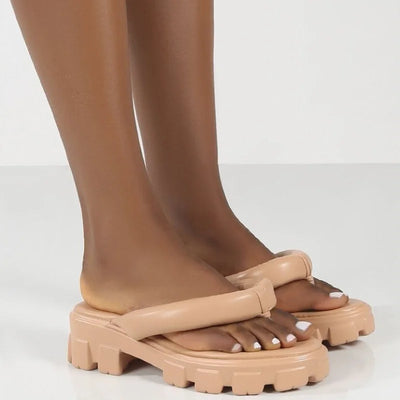 Valentina - Beach shoes with thick soles