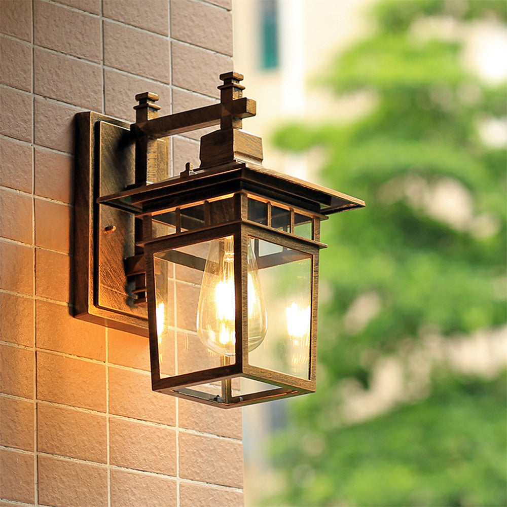 Maldo – Vintage Outdoor Wall Lantern Light