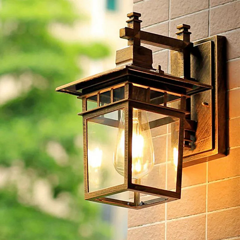 Maldo – Vintage Outdoor Wall Lantern Light
